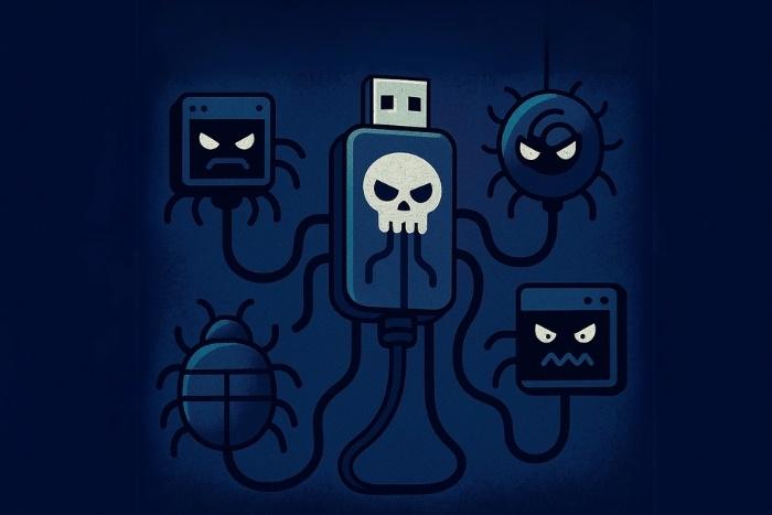 Technical Analysis of TransferLoader Multiple infected devices connected by wires.