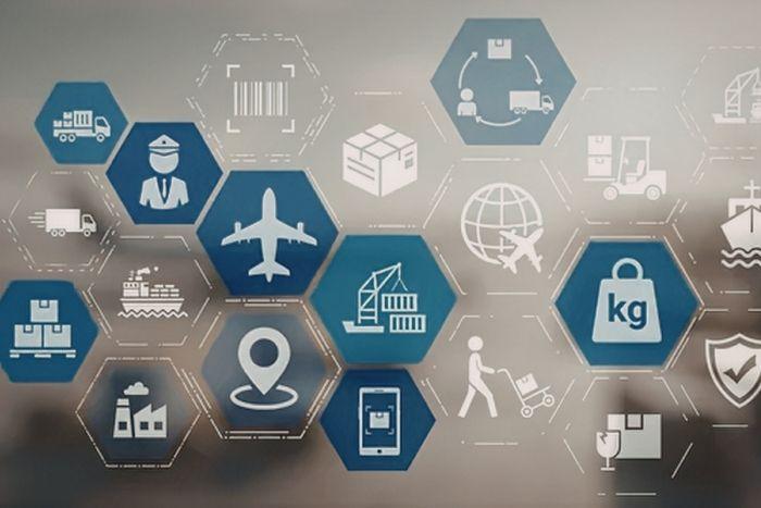 Supply Chain Turbulence in March 2026 Digital supply chain representation.