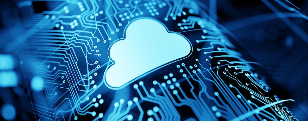 A digital cloud A digital cloud