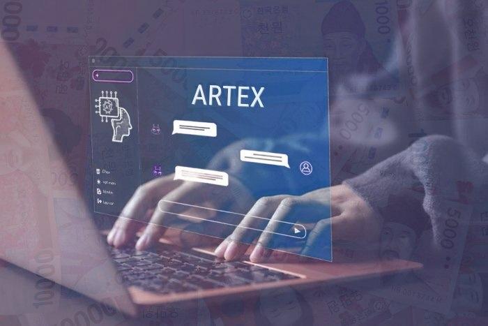 Threat Actor Abuses Agentic AI Pentesting Framework to Target South Korean Financial Institutions Person typing on computer, ARTEX UI.