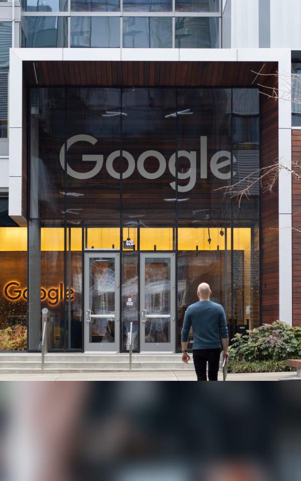 Ansicht des Google-Standorts in Seattle; soll die verbesserte Effizienz und Sicherheit durch integrierte Zero-Trust-Sicherheit mit Zscaler veranschaulichen.