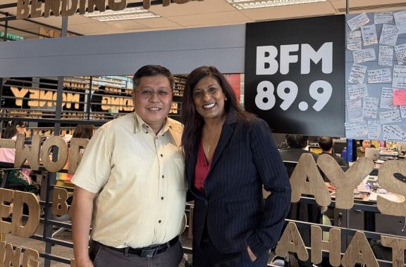 Kavitha Mariappan for BFM 89.9