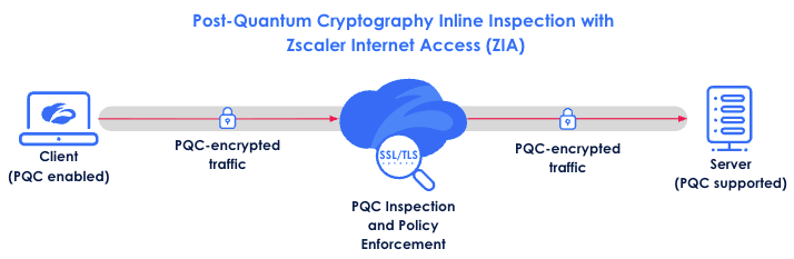 PQC inline inspection from client to server